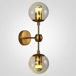 Бра Modo Sconce 2 Globes Gold ImperiumLoft 44,411 (84999-22) (220V, шар)