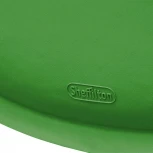 Стул GENIUS (mod 75) бежевый/коричневые ножки (металл/пластик)