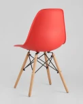 Стул Stool Group Eames DSW красный x4 УТ000005354