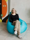 Кресло мешок Dreambag Груша Бирюзовый (Оксфорд) (XL, Классический) 5036221