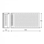 Блок питания Basic 12V 150W BT506 Gauss