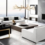 Потолочная люстра на штанге Rh Boule De Cristal Round Chandelier 18 Imperiumloft 40,1218 (84757-22) (220V)