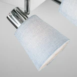 Спот Eurosvet Culver 20080/4 хром/голубой