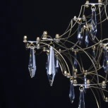 Подвесная люстра Loft It Mira 10259/800 Gold Asfour (LED, 220V, на тросе)