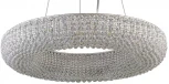 Подвесной светильник L'Arte Luce Crystal Halo L27806.32 silver (220V, хрусталь, на тросе, кольцо)