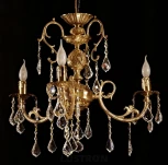 Подвесная люстра Brizzi 8888 8888/3 AB Leaf crystal