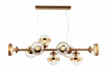 Подвесной светильник Stilfort Sogno 2134/05/09P (220V, на тросе, шарики, молекулы)
