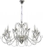 Подвесная люстра Chiaro Валенсия 299012410 (220V, на цепи, свеча, листья)