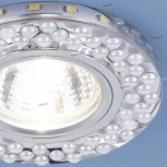 Встраиваемый точечный светильник Elektrostandard 2194-2195 2194 MR16 SL/WH зеркальный/белый