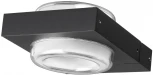 Уличный настенный светильник Odeon Light Vart 6654/6WL NATURE черный/металл IP54 LED 6W 4000K AC85-265V (220V)