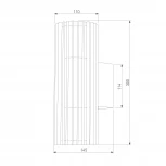 Настенный светильник Elektrostandard Entero 35189/W (LED, 220V, круглые, IP54)
