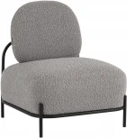 Кресло Stool Group Стоун ткань букле серый УТ000036910