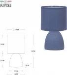 Настольная лампа Rivoli Nadine 7047-503