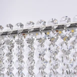 Подвесная люстра светодиодная APL LED Sicilia SH06.50.B.Ni.4000 (220V, хрусталь, на тросе)