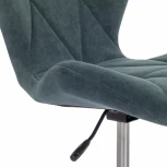 Компьютерное кресло игровое Tetchair SELFI (Велюр/Малахит) 21270