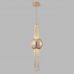 Подвесной светильник Crystal Lux NAVAJO SP3W LED GOLD (220V, на проводе)