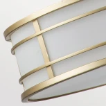 Потолочная люстра на штанге Feiss Fusion FE-FUSION-P-L-PNBR (220V, круглые)