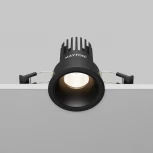 Встраиваемый светильник Maytoni Dip DL115-10W-4K-B (LED, 220V, круглые)