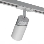Трековый светильник однофазный Wolta WTL-GU10/06WCH под лампу GU10 белый / Хром DOLCE