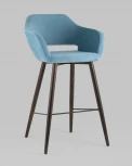 Стул барный Stool Group Саймон велюр пыльно-голубой УТ000025189