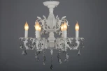 Подвесная люстра Omnilux Catanzaro OML-30807-06 (220V, на цепи, подсвечник, свеча)