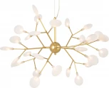 Подвесная люстра Florencia FR5049PL-27G Freya (220V, на тросе, лепестки, ветки)