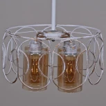 Подвесная люстра штанге Reluce 03883-0.4-04 WH+GD (220V)