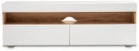 ТВ-тумба Woodville Альба дуб золотой (craft) / белый премиум 318793