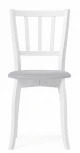 Деревянный стул Woodville Айра серый / белый 528929