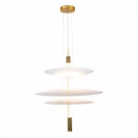 Подвесной светильник светодиодный Isola SL6101.223.01 (220V, на тросе, круглые, летающая тарелка)