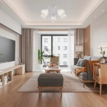 Потолочная люстра Arte Milano AM341900 341900/5 WT+SL (220V, подвески)