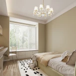 Подвесная люстра Arte Milano Florentia-3987 303987/8 Wh/Gd (220V, на цепи)