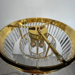 Торшер Rh 1920S Odeon Clear Glass Floor Lamp Gold Imperiumloft 241415-22 (241415-22) (220V, подвески, выключатель)