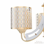 Подвесная люстра Arte Milano Florentia-3387 303387/6 Wh/Gd (220V, на цепи)