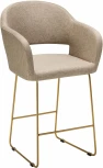Стул полубар R-Home Oscar Браун/ЛинкЗолот