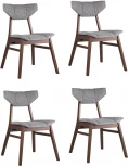 Стул обеденный Stool Group TOR серый 4 шт. УТ000002028