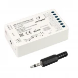 Аудиоконтроллер ARL-SOUND-RGB/RGBW (12-24V, 4x4A, RF ПДУ 24кн) (Arlight, IP20 Пластик, 3 года) 034726