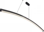 Подвесной светильник светодиодный с регулировкой цветовой температуры Mizi'en Slim MZ31505-1200B-black (220V, на тросе)