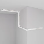 Токопроводящий прямой соединитель для шинопровода Donolux SPACE-Track system Connector 180W (48V)