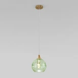 Умный подвесной светильник Eurosvet Lotus 50221/1 зеленый (220V, на проводе, шар)