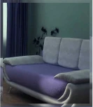 Зеркало настенное Сельетта-4 80 см х 60 см (фацет 10 мм) от фабрики Mebelik