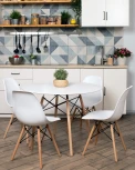 Стул Eames Style DSW белый x4 (разборный каркас) Stool Group арт.УТ000036422