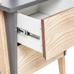 Этажерка "Сканди" с тумбой 2 ящ. 2500000094279 Leset