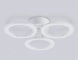Потолочная люстра светодиодная на штанге с пультом Ambrella ACRYLICA FA8942 (регулировка яркости, 220V, кольцо)