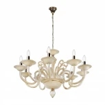 Подвесная люстра iLamp Classic P2318-10GD