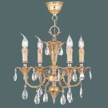Подвесная люстра Bejorama Michelle 1601/4 (220V, на цепи, подсвечник, свеча)