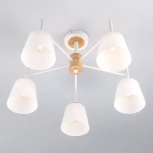 Потолочная люстра Eurosvet Fresco 70085/5 белый (220V)