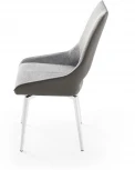 Стул ESF DC1239 серый/ноги сталь