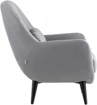 Кресло Карл велюр серый Stool Group Карл УТ000036310