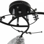 Потолочная люстра на штанге Arte Milano AMALFI-327685 327685/3A BK+CR (220V)